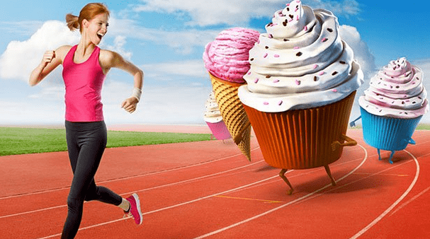 Diet dan sukan untuk penurunan berat badan yang cepat