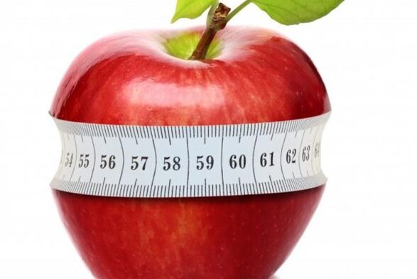 Epal - makanan berguna untuk penurunan berat badan